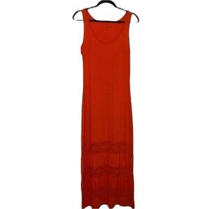 APT.9 Soft Cotton Red Sleeveless Summer Bodycon Dress N056‎